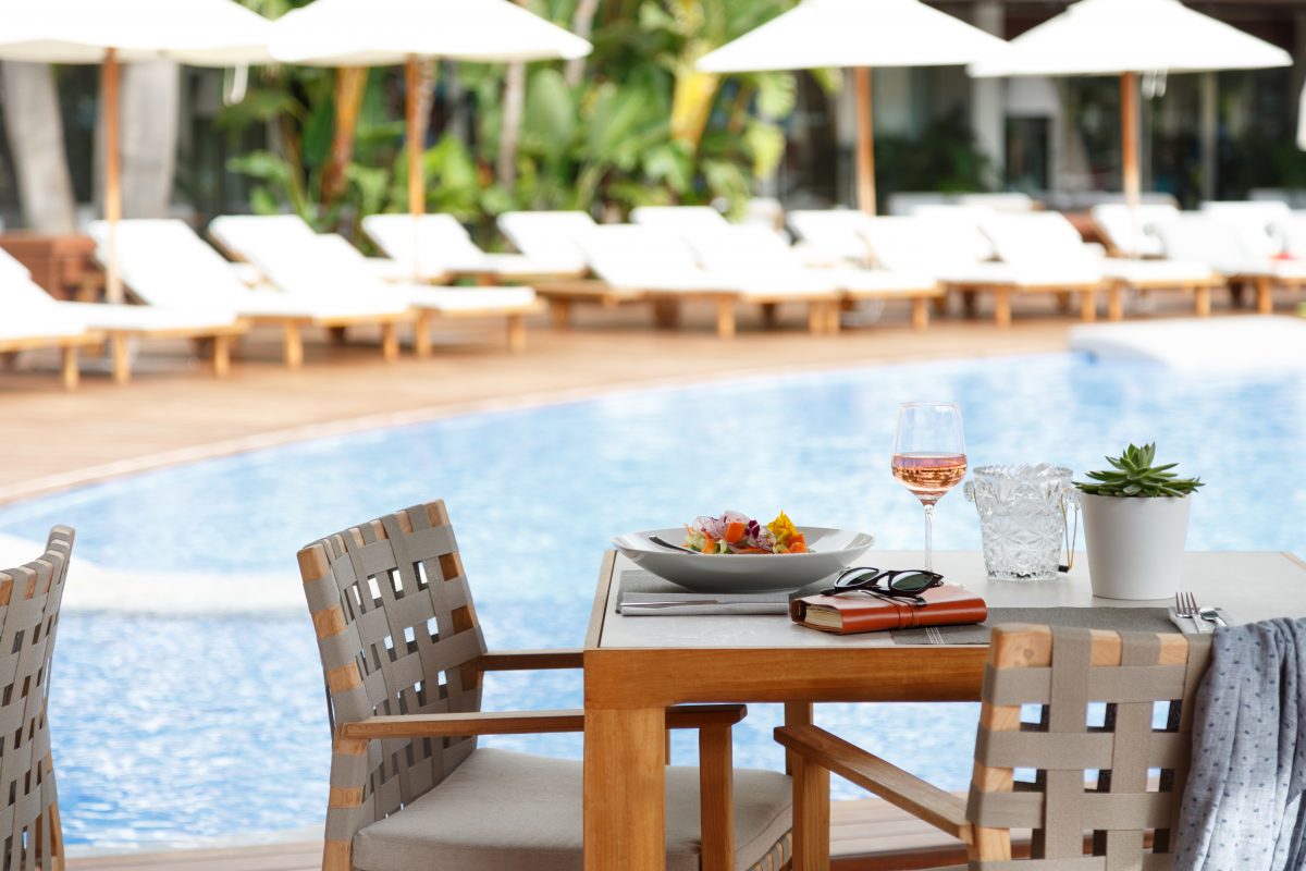 Pool Restaurant in Ibiza